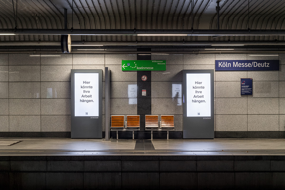 Pascal Fendrich, Martin Plüddemann – Your Work Here – Bahnhof Deuts / Messe